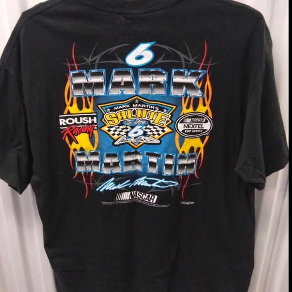 Mark Martin #6 Nascar Roush Racing Graphic T-Shirt - Picture 3 of 5